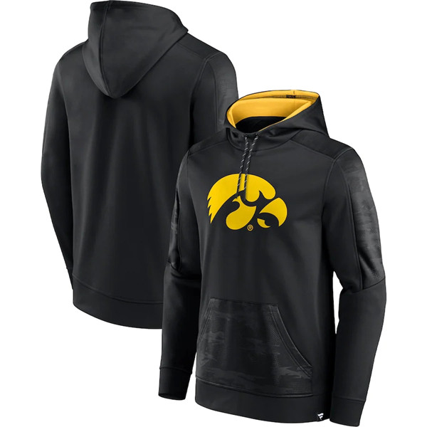 Iowa Hawkeyes Black On The Ball Pullover Hoodie